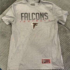 Falcons Football Gray T-Shirt, Men’s Small